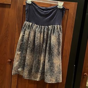 LUSH strapless navy mini dress, Size Small